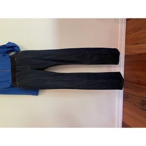 Boston Proper no zip blue jeans.